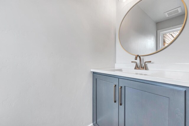 1377 Shelby Ln, De Pere, WI 54115 - bathroom featuring vanity and visible vents