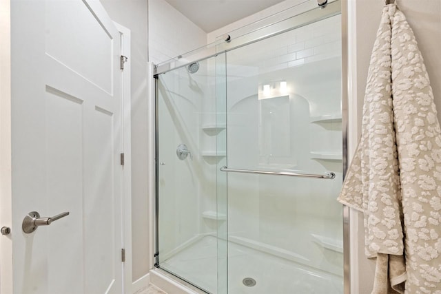 full bath with a stall shower