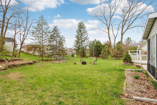 view of yard