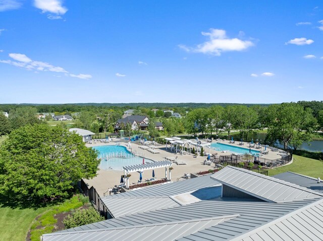 1066 Edinborough Ct, Lake Geneva, WI 53147 - aerial view