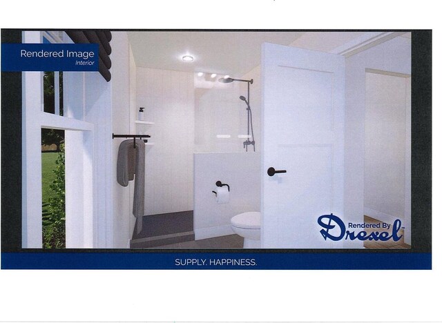 LOT3CSM7857 Hall St, Ripon, WI 54971 - bathroom with toilet and a shower