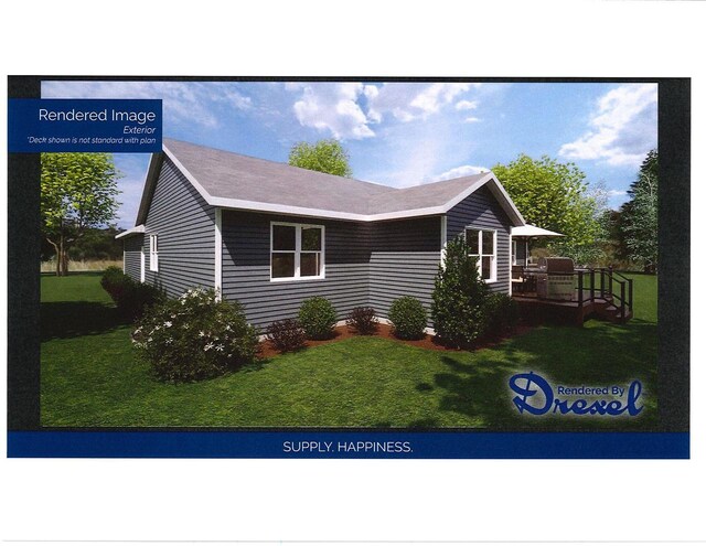 LOT3CSM7857 Hall St, Ripon, WI 54971 - view of front of house featuring a front lawn