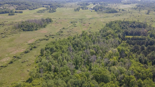 N302 24th Ave, Neshkoro, WI 54960 - aerial view of property and surrounding area featuring a forest