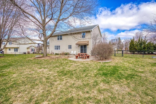 101 Brookview Pl, Combined Locks, WI 54113 - rear view of house with a patio area
