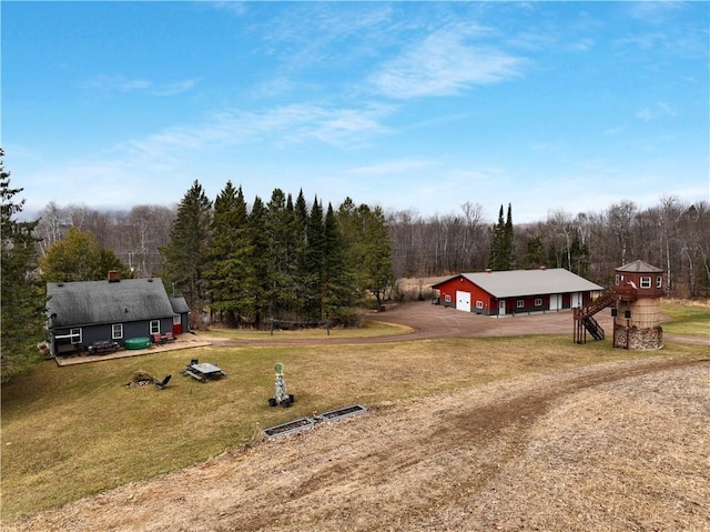 2984 Weirgor Rd, Exeland, WI 54835 - birds eye view of property