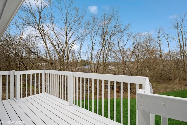 110 W St Unit 1, Lake Geneva, WI 53147 - view of deck