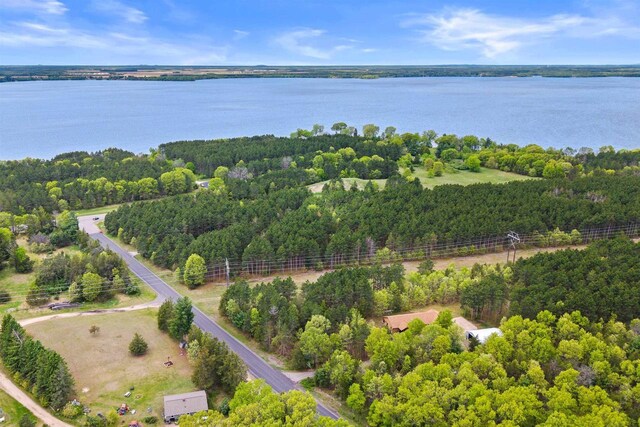 1686 Archer Ave, Nekoosa, WI 54457 - aerial overview of property's location with a nearby body of water