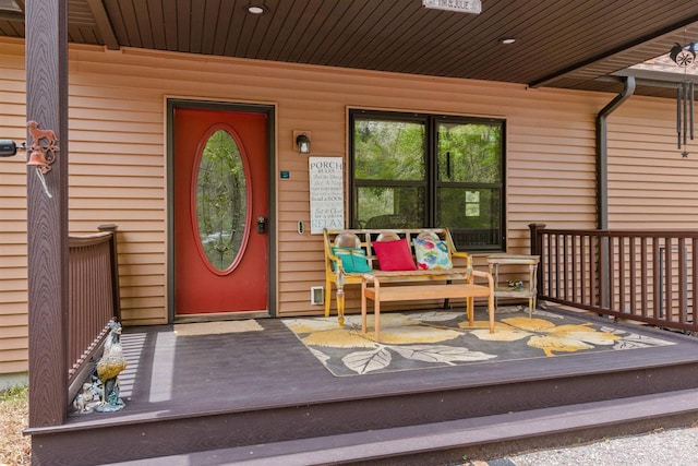 1686 Archer Ave, Nekoosa, WI 54457 - property entrance featuring a porch