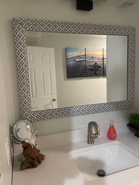 bathroom with a sink