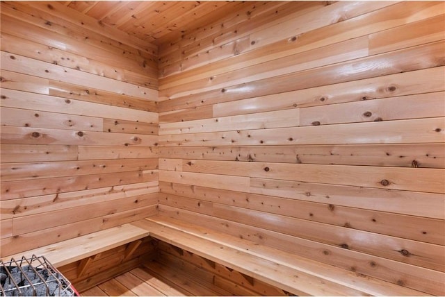 1211 172nd Ave, Balsam Lake, WI 54810 - sauna / steam room featuring wooden walls and wood ceiling