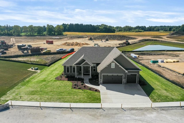 8437 Creek View Ln, Mount Pleasant, WI 53406 - bird's eye view featuring a rural view