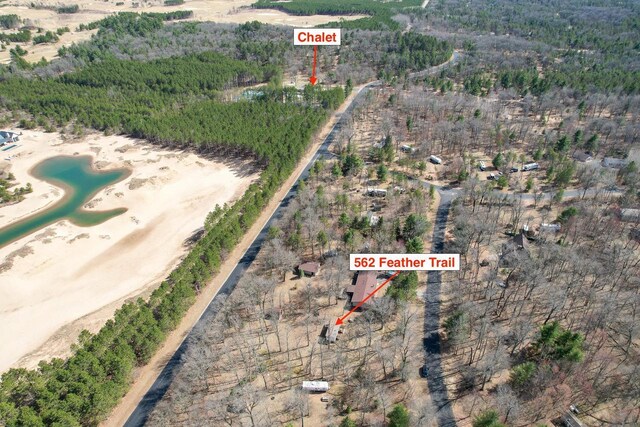 562 Feather Trl, Nekoosa, WI 54457 - bird's eye view