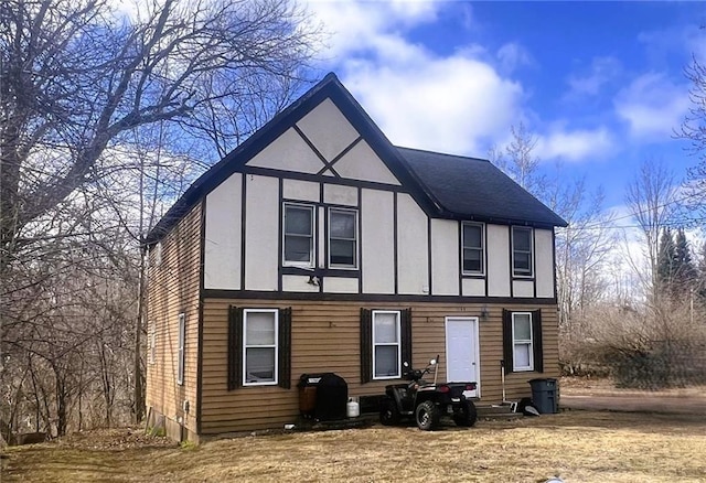view of rear view of property
