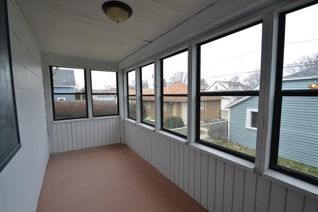 3736 E Edgerton Ave, Cudahy, WI 53110 - unfurnished sunroom featuring a healthy amount of sunlight