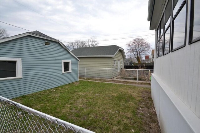 3736 E Edgerton Ave, Cudahy, WI 53110 - view of yard featuring fence