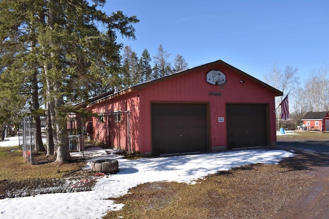 71435 Range Line Rd, Iron River, WI 54847 - view of detached garage