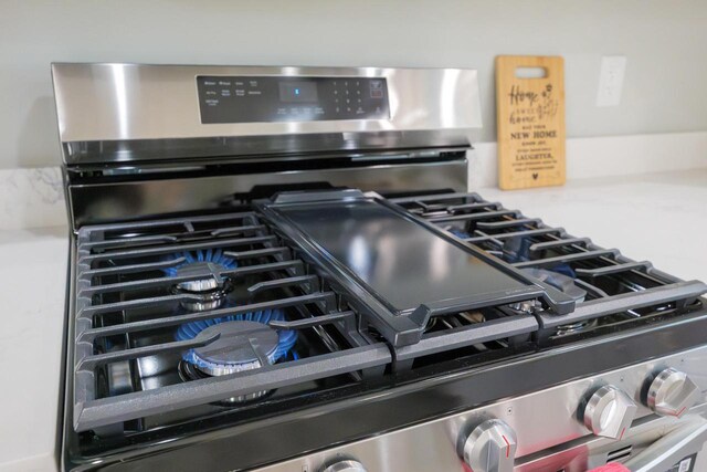 2941 Chapel Ln, Mount Pleasant, WI 53406 - details with gas stove
