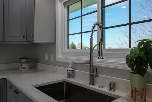 2941 Chapel Ln, Mount Pleasant, WI 53406 - interior details featuring a sink