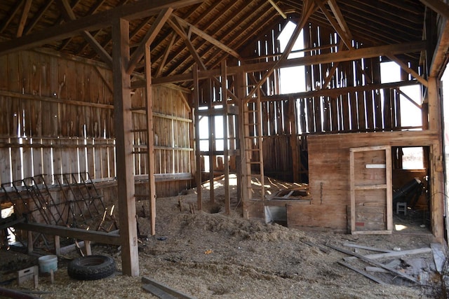 view of stable