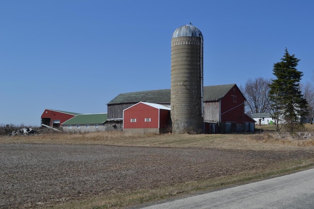 view of barn