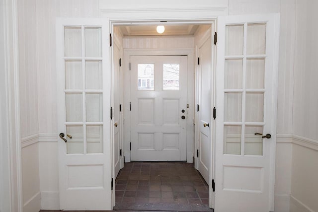 328 Wilson St, Winona, MN 55987 - doorway to outside with brick patterned floor