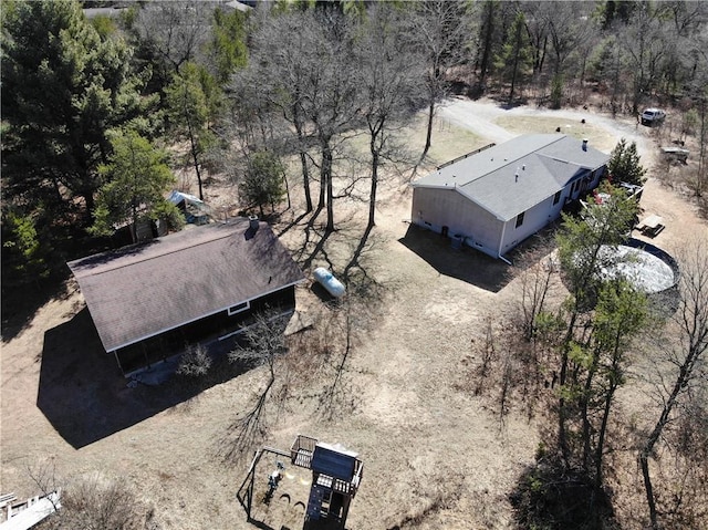 12188 Old Trl, Wisconsin Rapids, WI 54494 - aerial view of property and surrounding area
