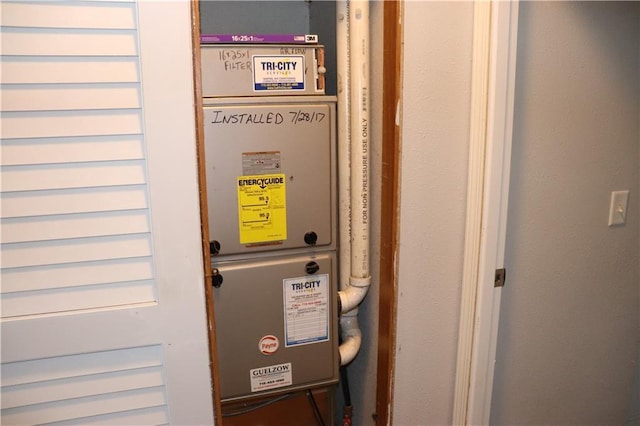 12188 Old Trl, Wisconsin Rapids, WI 54494 - utilities with heating unit