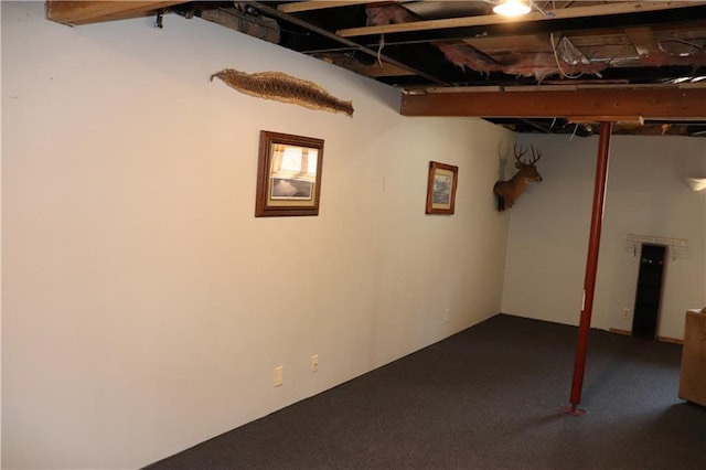 12188 Old Trl, Wisconsin Rapids, WI 54494 - finished basement with carpet flooring