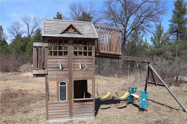 12188 Old Trl, Wisconsin Rapids, WI 54494 - view of outbuilding featuring a playground