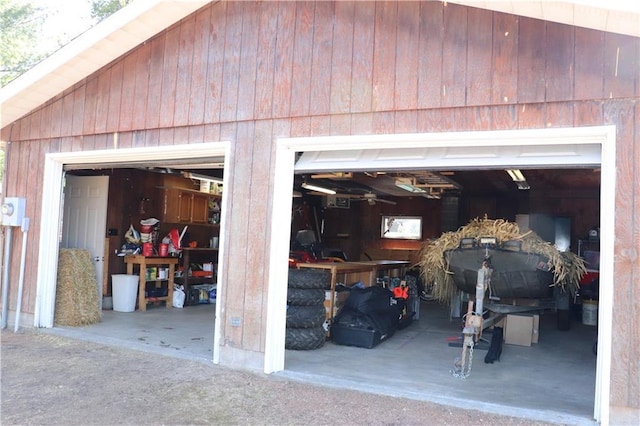 12188 Old Trl, Wisconsin Rapids, WI 54494 - view of garage