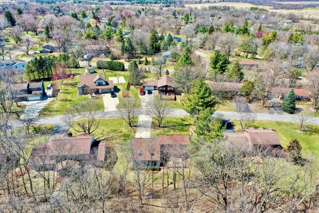 drone / aerial view