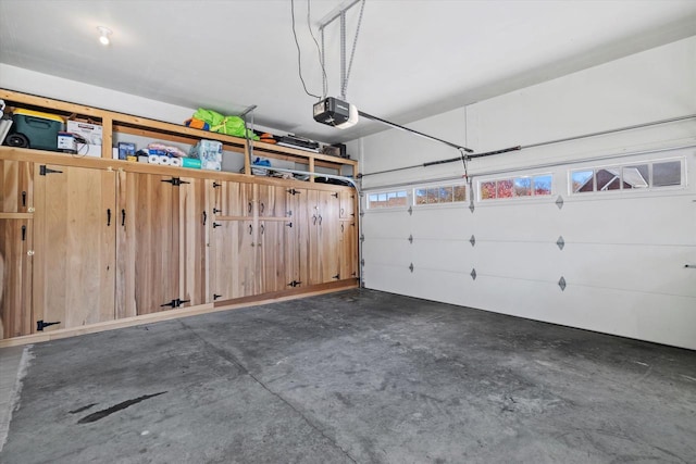 1549 Cambridge Ct, Hubertus, WI 53033 - garage with a garage door opener