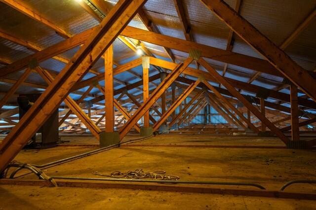 9506 296th Ave, Salem, WI 53168 - view of attic