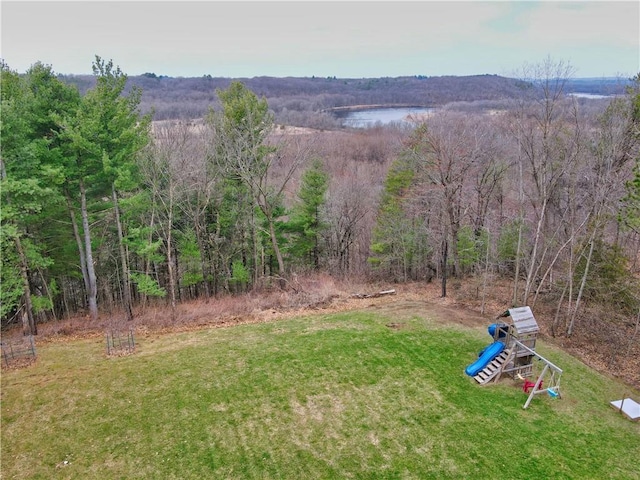 N1698 945th St, Eau Claire, WI 54701 - view of yard featuring playground community and a water view