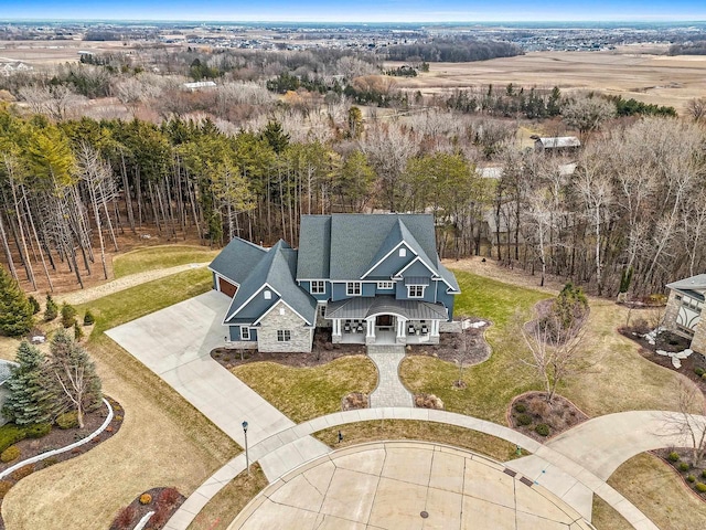 6916 N Palladium Ct, Appleton, WI 54913 - aerial view of property and surrounding area