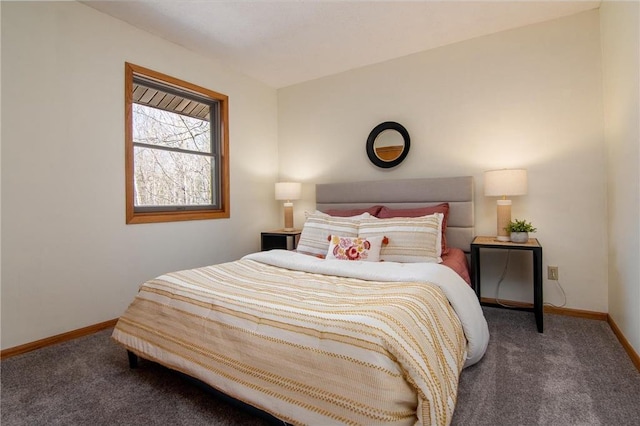 840 Park Dr, Balsam Lake, WI 54810 - bedroom with baseboards and carpet flooring
