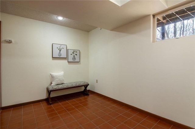 840 Park Dr, Balsam Lake, WI 54810 - basement with baseboards and recessed lighting