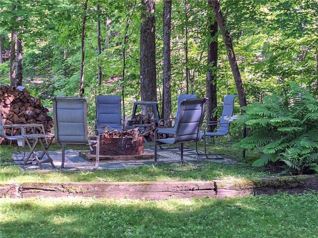 840 Park Dr, Balsam Lake, WI 54810 - view of yard