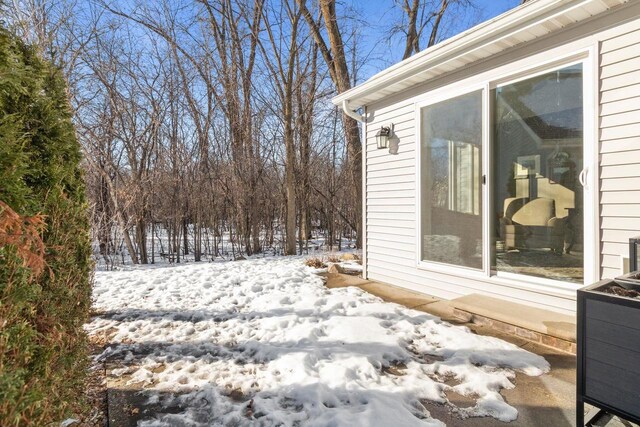 4923 W Woods Creek Ln, Appleton, WI 54913 - view of snow covered property