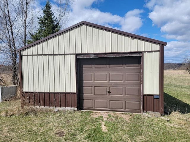 S5026 Greenfield Ln, Baraboo, WI 53913 - view of detached garage
