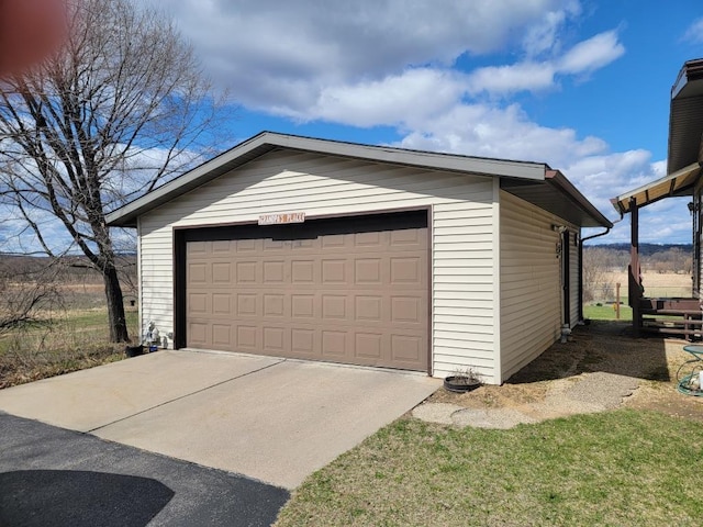 S5026 Greenfield Ln, Baraboo, WI 53913 - view of detached garage
