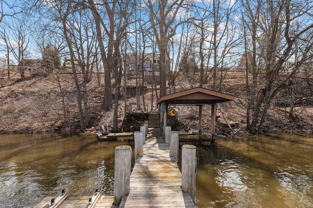 140 River Dr, Appleton, WI 54915 - view of dock with a water view