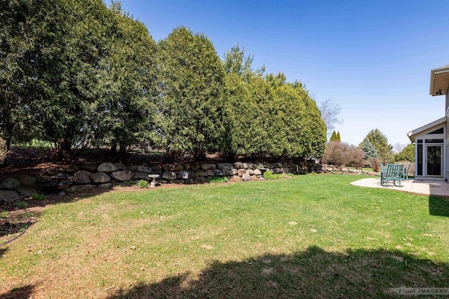 806 Stagecoach Trl, Madison, WI 53717 - view of yard with a patio