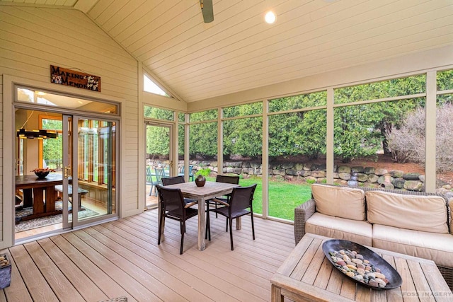 806 Stagecoach Trl, Madison, WI 53717 - sunroom featuring an outdoor hangout area and outdoor dining area