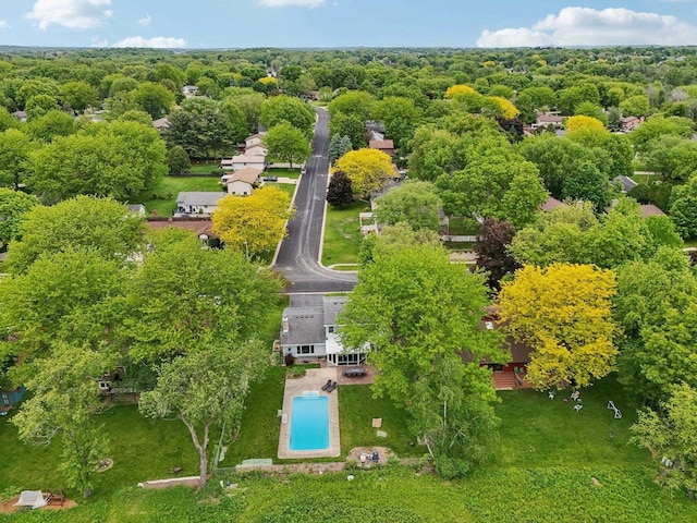 5407 Marsh Woods Dr, Mcfarland, WI 53558 - aerial view of a pool