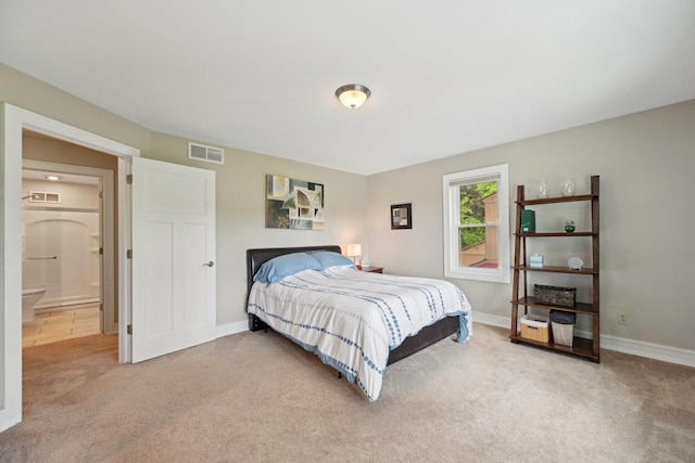 5407 Marsh Woods Dr, Mcfarland, WI 53558 - bedroom featuring light carpet and baseboards