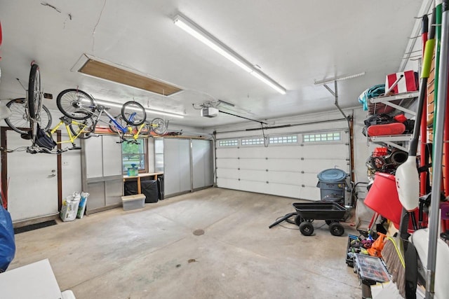 5407 Marsh Woods Dr, Mcfarland, WI 53558 - garage with a garage door opener