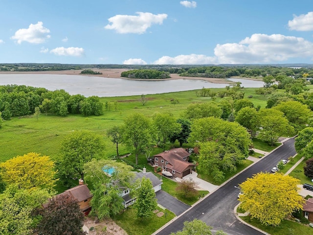 5407 Marsh Woods Dr, Mcfarland, WI 53558 - aerial view of a large body of water