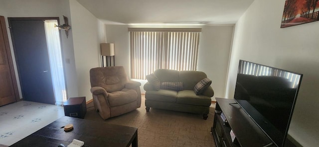view of living area