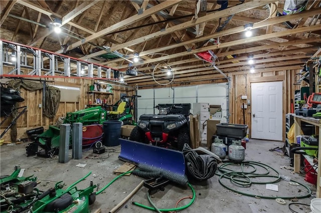 16187 Secluded Ln, Gordon, WI 54838 - view of garage